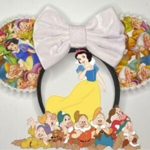 Disney Snow White and Dwarfs Bow Headband